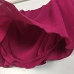 Pitaya ‎ Womens Size S Pink Chiffon Bandeau Crop Top Photo 2