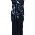 Dress the Population Sam Sequin Jumpsuit In Navy Night Sky Women’s Size XS Photo 0