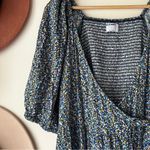 Old Navy  Waist-Defined Floral Tie-Belt Midi Wrap Dress Women’s‎ SIZE LARGE Photo 2