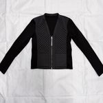 Lululemon  Black And Again Quilted V Neck Zip Up Cardigan Jacket 4 Lightweight Photo 8