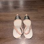 Coach  nude  Pink Slingback Heels with Gold Accent size 7/B Photo 8