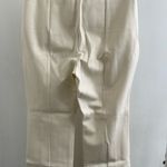 Rafaella New..  cream color high rise crop boot pants, Medium, 25” inseam Photo 2