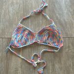 Crochet knit pastel boho bralette top XS NEW Photo 1