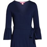 Lilly Pulitzer  Misha Wrap Dress Blue Size XXS NEW Photo 5