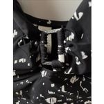 DKNY   Women's Ruched One-Piece Swimsuit Size Large Black white Tummy Control Photo 1