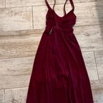 Forever 21 Deep Red Maxi Dress Photo 5