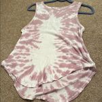Chaser Tie-Dye Sleeveless Top with Lattice Back Photo 0