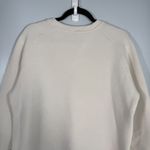 Varley  Manning Sweatshirt Ribbed Long Sleeve Side Zip Women’s M Cream Oat Photo 9