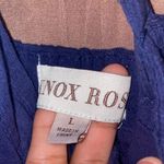 Knox Rose  Blue Tiered Dress Photo 5