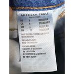 American Eagle Tomgirl Button Fly Jeans Womens 6 Ripped Distressed Grunge Y2K Photo 8