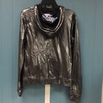 NFL  Team Couture metallic sparkle Tennessee Titans hoodie zip‎ up jacket size L Photo 1