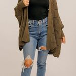 VICI PRESLEY SCALLOPED EDGE POINTELLE KNIT CARDIGAN Photo 3