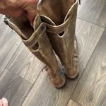 BORN Crown W82092 Gilmore Factory Distressed Tall Leather Riding Boots 8 brown Photo 5