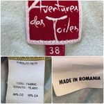 AVENTURES DES TOILES Francis Berthault French Bold Abstract Art Tank Top Size 38 Photo 9