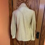 Vtg 70s gold sparkly disco shirt Size 10 Photo 10