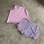 Carole Hochman Pink Striped Tank & Shorts Pajama Set SIZE XL Photo 0