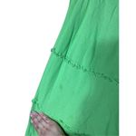 Soft Surroundings Green Tiered Maxi Skirt Size S Photo 4