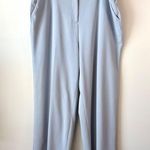 Halogen High Waisted Relaxed Trouser Pants Womens Size 2X Light Blue Photo 1