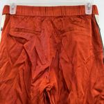 Scotch & Soda Popper Track Tear Away Satin pants rust orange women's S Small Photo 6
