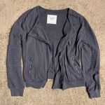 Abercrombie & Fitch Moto Zip Sweater Photo 0