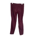 Silence + Noise Maroon Pull On Skinny Ankle Pants Women Sz S Photo 1