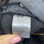 Pure Color Black Velvet Pants Boot Cut Flare Embroidered Size 29 Photo 5