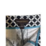 Dana Buchman Capri Pants Black and White Diamond Print Womens Size 2 Photo 3