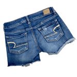 American Eagle Jean Shorts Super Stretch Denim Shorts Size 2 27" Photo 1