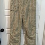 Orage Women's Ski Snowboard Pants Insulated Heavy Shell Tan Waterproof large Photo 0