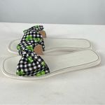 Kate Spade Bikini Bow Slide Sandal in Gingham Size 8 Photo 2