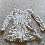 Ecote Ecotè cold shoulder long sleeve romper Photo 0