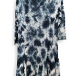 Anthropologie  Saturday Sunday Dress -Boho Chic Tie-Dye Blues/White - Size S Photo 7