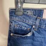 Revice Denim  Blue Matchmaker high rise patchwork Straight Leg crop jeans size 26 Photo 9