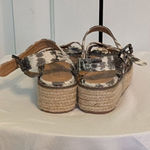 Boutique by Corky’s Wedge Sandals Womens Size 6 White Photo 3