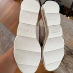 THE FLEXX Suede Leather Cross Band Back Strap Sport sandals Capri Dune beige 8.5 White Photo 3