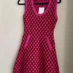 ZARA NWT  PINK PLAID KNIT MINI DRESS Photo 10
