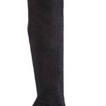 JustFab Mariam Heeled Over-The-Knee Boot in Black, Size 8.5 Photo 0