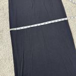 Vince  T-shirt tank style black midi dress Photo 9