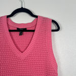 Forever 21  Women's Knit Sweater Vest Pink Sz‎ M Photo 2