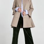 ZARA New! European Wool Blend Coat Photo 0