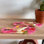 J.Crew  Printed Fabric Flip Flop Thong Sandals, 8 Photo 2