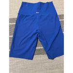 Aerie  Real Me High Waisted Biker Shorts Royal Blue Athletic Workout Size M Photo 4