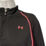Under Armour Women’s Black and Pink 1/4 Zip Long Sleeve Athletic Top L Photo 1