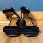Arturo Chiang  Hannan Black Block Heeled Sandals Size 8 Photo 2