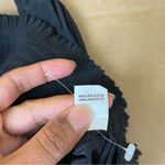 Ramy Brook  Black Surplice Tie Tank Top Photo 7