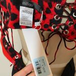 LF  LaceUp Leopard Top Photo 4