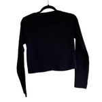 ZARA NWT  BLACK RIBBED ONE BUTTON CLOSURE CARDIGAN BLOGGERS FAV LARGE Photo 4