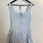 Free People  In My Dreams Sleeveless Midi Dress in Pearl Blue Size Small Photo 5