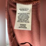 Open Edit Rust Cut Out Side Ribbed Long Sleeve Dress Photo 6