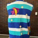 Belle Pointe Belle Point Fish Sweater Vest Photo 4